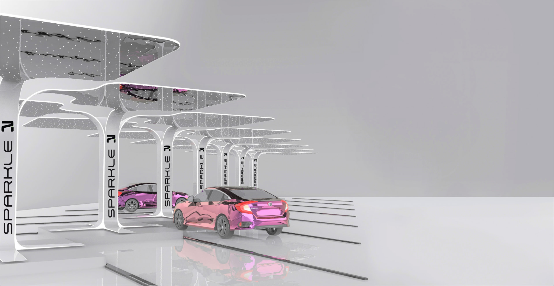 Elite Platform — Sparkle — Side view